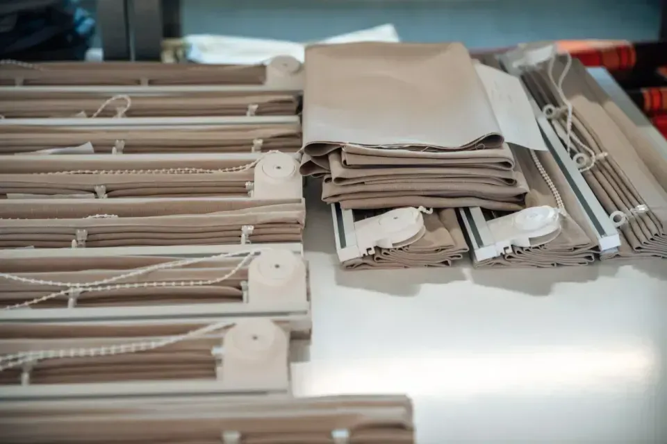 Finished Roman Shade