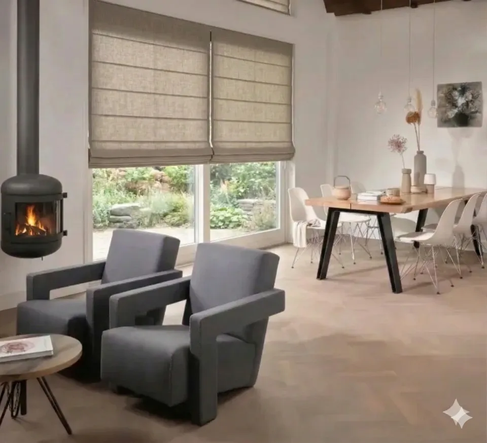 Maßgefertigte Raffrollos und Gardinen aus der Profilux Manufaktur Lütjenburg